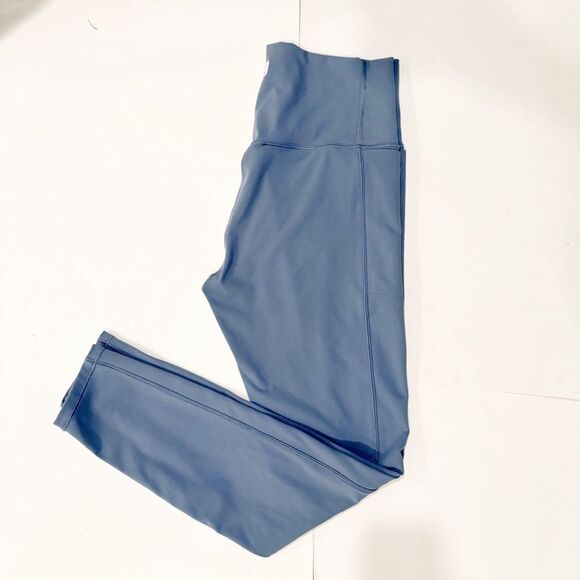 Vuori Studio Pocket Leggings Light Azure Blue Pockets M $98.00 Stretch - Picture 5 of 6